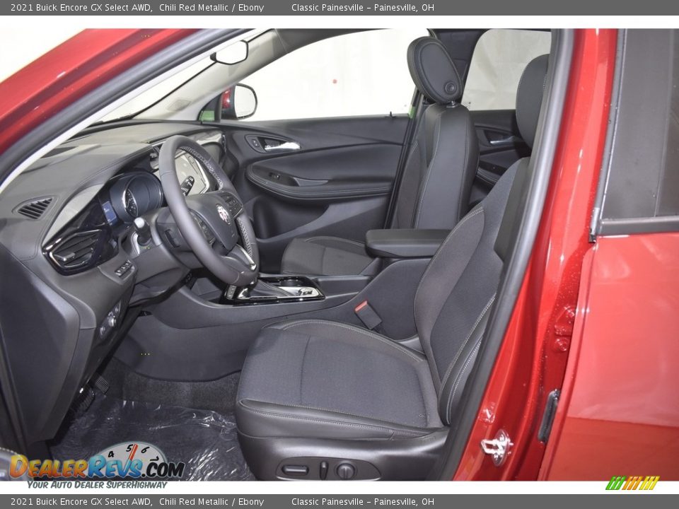 2021 Buick Encore GX Select AWD Chili Red Metallic / Ebony Photo #7