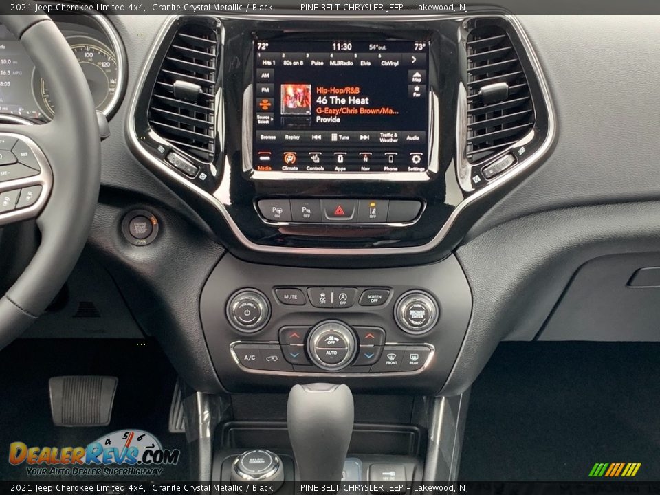 2021 Jeep Cherokee Limited 4x4 Granite Crystal Metallic / Black Photo #10
