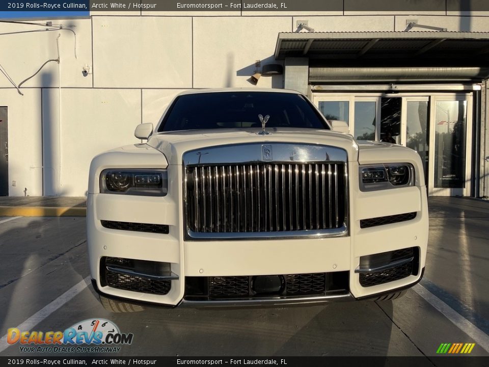 2019 Rolls-Royce Cullinan Arctic White / Hotspur Photo #3