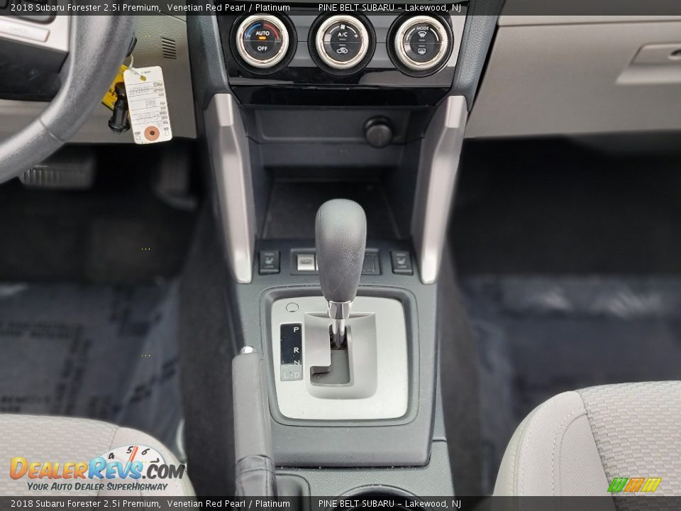 2018 Subaru Forester 2.5i Premium Venetian Red Pearl / Platinum Photo #12