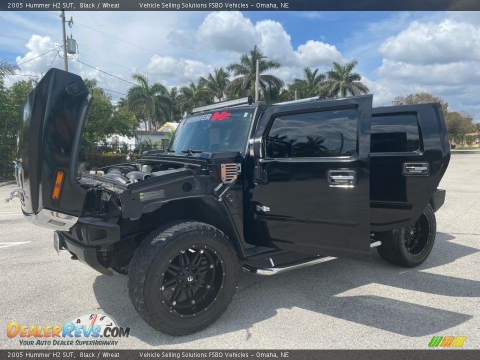 2005 Hummer H2 SUT Black / Wheat Photo #1