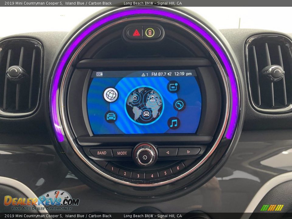 2019 Mini Countryman Cooper S Island Blue / Carbon Black Photo #24