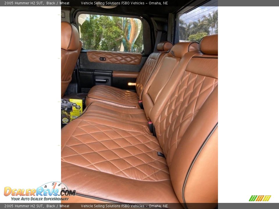 2005 Hummer H2 SUT Black / Wheat Photo #5