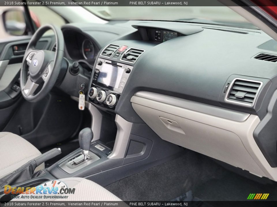 2018 Subaru Forester 2.5i Premium Venetian Red Pearl / Platinum Photo #22