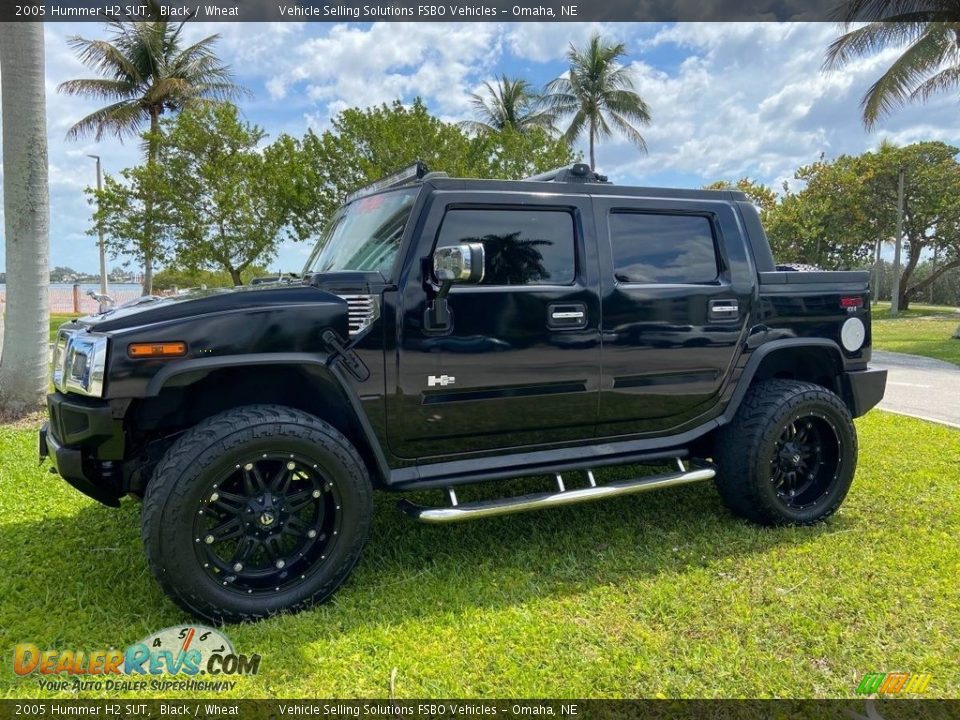 2005 Hummer H2 SUT Black / Wheat Photo #6