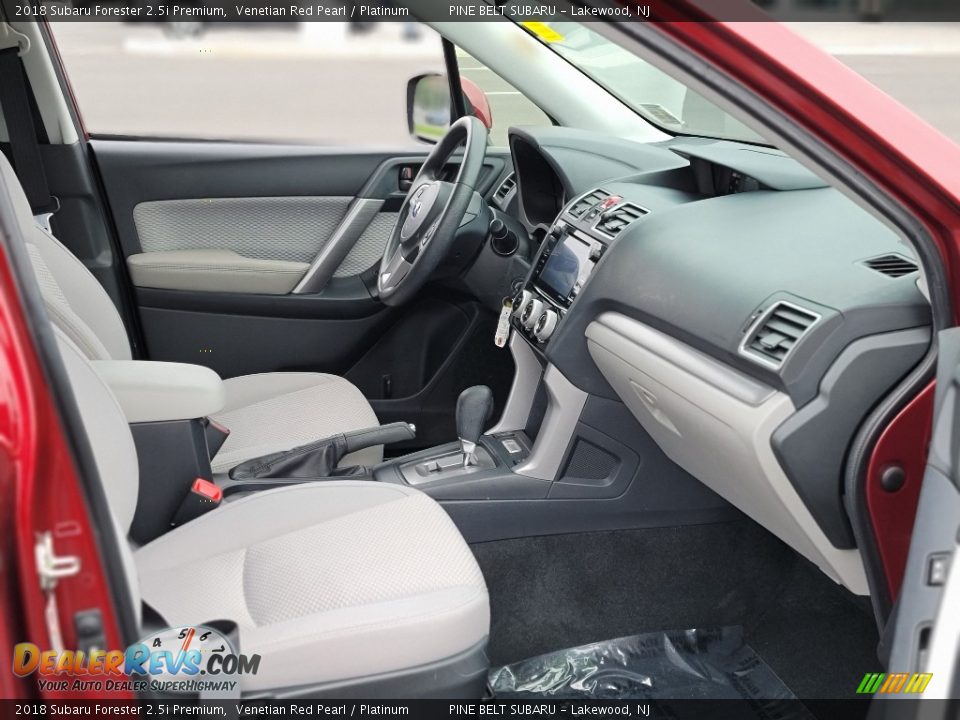 2018 Subaru Forester 2.5i Premium Venetian Red Pearl / Platinum Photo #23