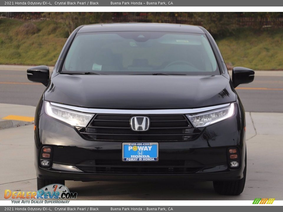 2021 Honda Odyssey EX-L Crystal Black Pearl / Black Photo #3