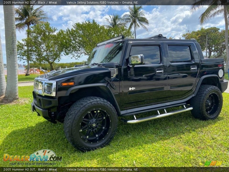 2005 Hummer H2 SUT Black / Wheat Photo #7