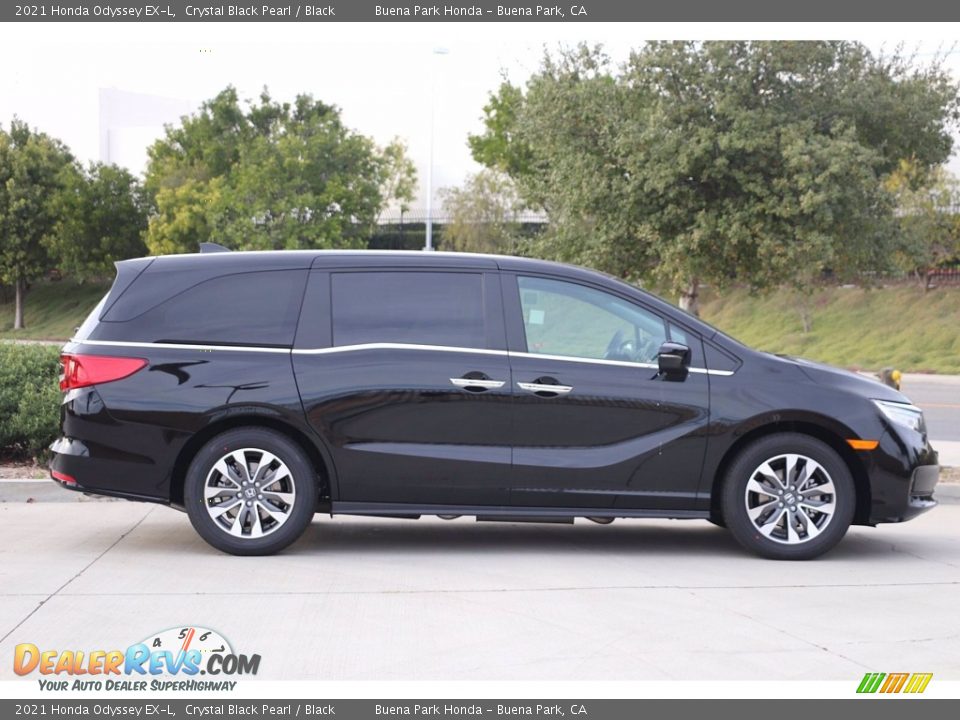 2021 Honda Odyssey EX-L Crystal Black Pearl / Black Photo #4