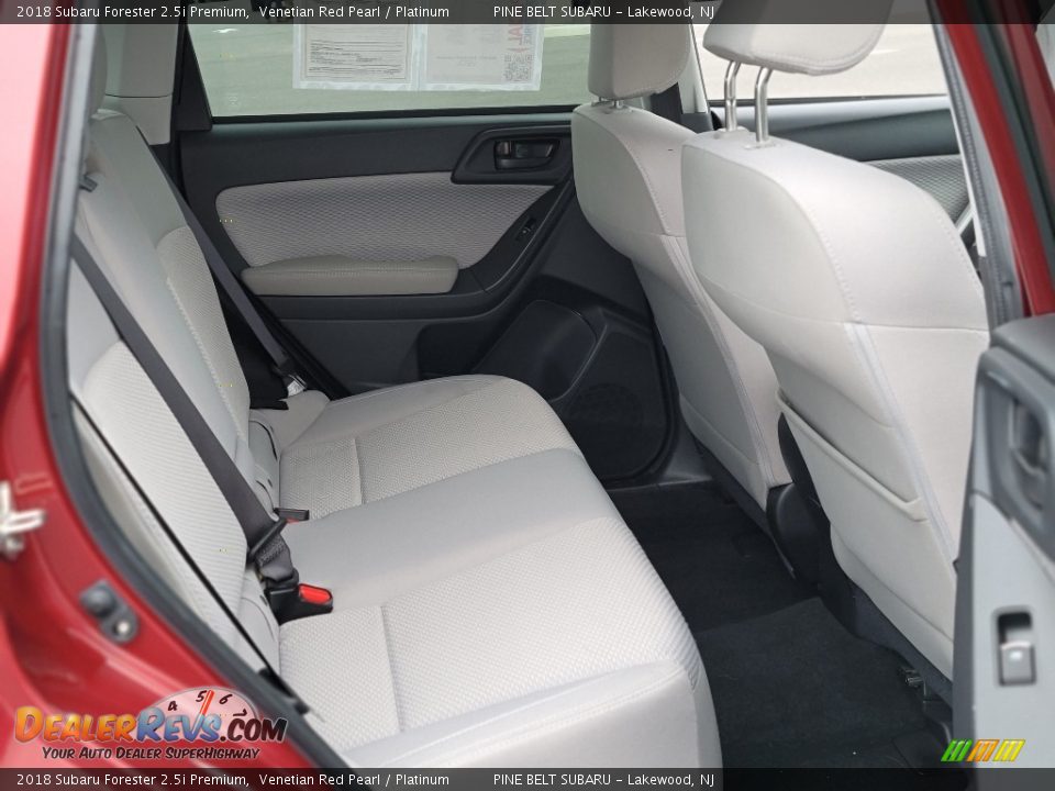 2018 Subaru Forester 2.5i Premium Venetian Red Pearl / Platinum Photo #25