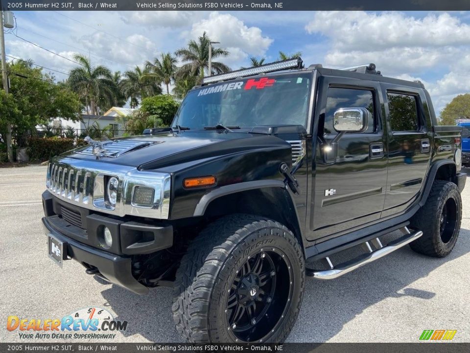 2005 Hummer H2 SUT Black / Wheat Photo #8