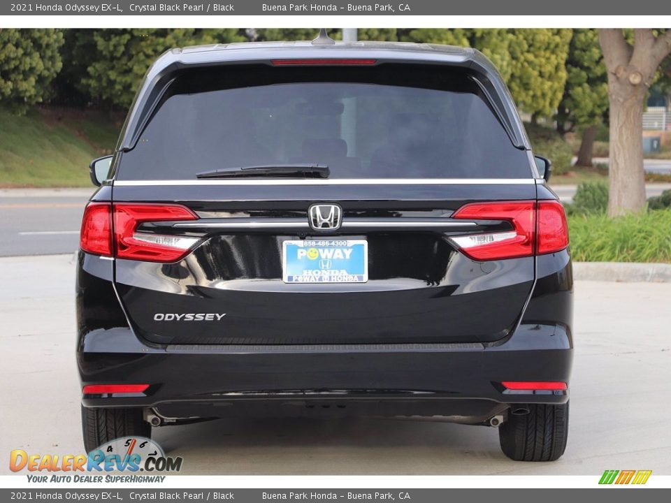 2021 Honda Odyssey EX-L Crystal Black Pearl / Black Photo #6