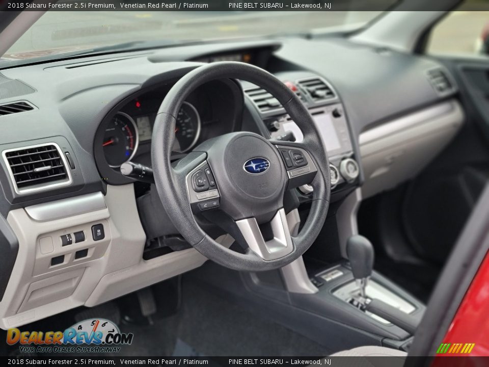 2018 Subaru Forester 2.5i Premium Venetian Red Pearl / Platinum Photo #32