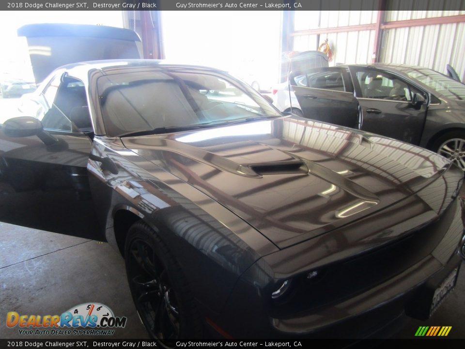 2018 Dodge Challenger SXT Destroyer Gray / Black Photo #1