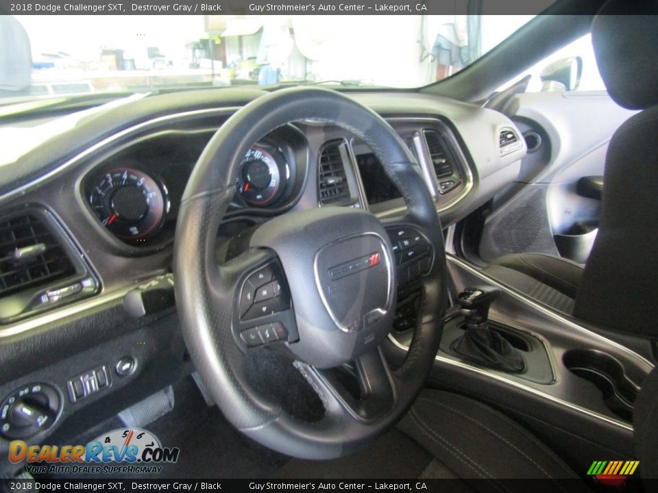 2018 Dodge Challenger SXT Destroyer Gray / Black Photo #3