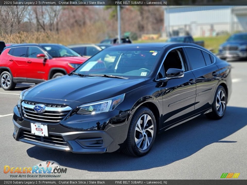 2020 Subaru Legacy 2.5i Premium Crystal Black Silica / Slate Black Photo #1