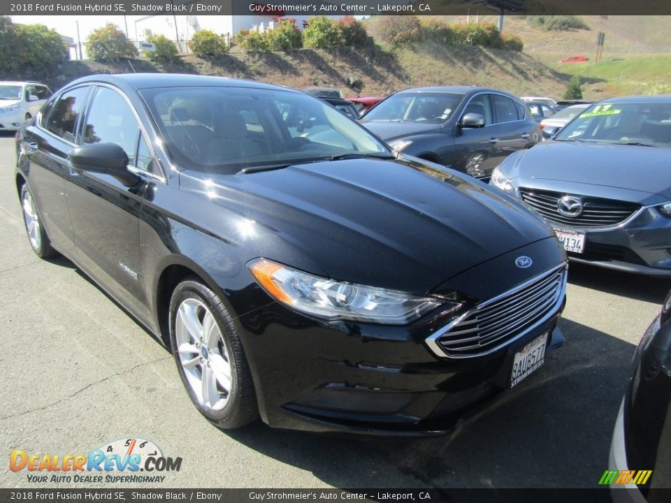 2018 Ford Fusion Hybrid SE Shadow Black / Ebony Photo #1