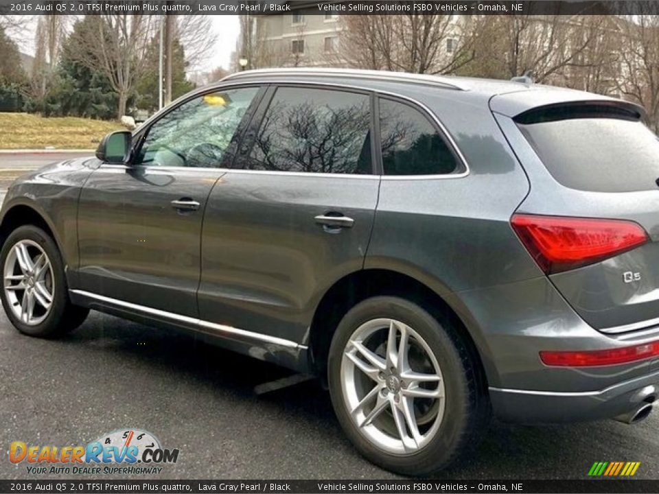 2016 Audi Q5 2.0 TFSI Premium Plus quattro Lava Gray Pearl / Black Photo #8