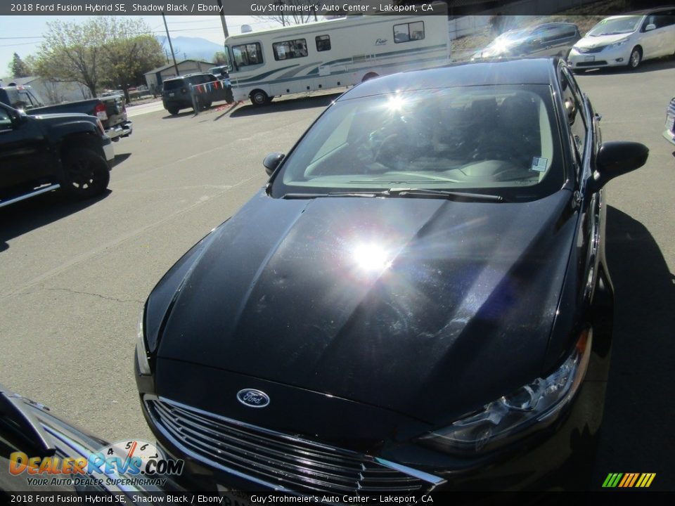 2018 Ford Fusion Hybrid SE Shadow Black / Ebony Photo #5