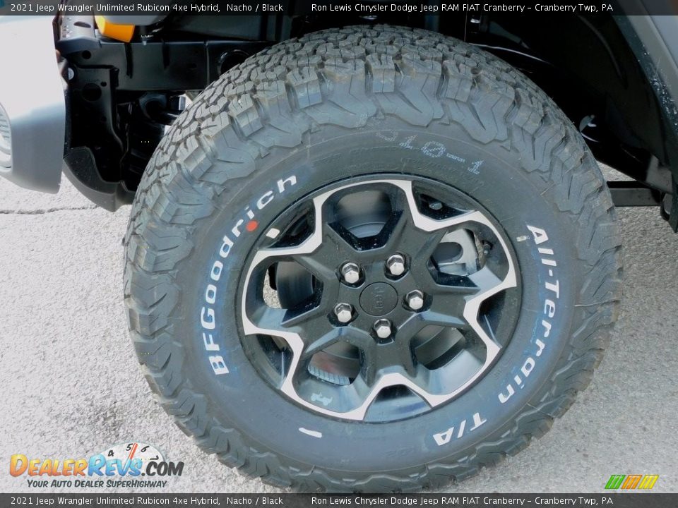 2021 Jeep Wrangler Unlimited Rubicon 4xe Hybrid Wheel Photo #10