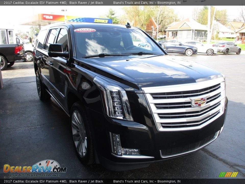 2017 Cadillac Escalade ESV Platinum 4WD Black Raven / Jet Black Photo #5