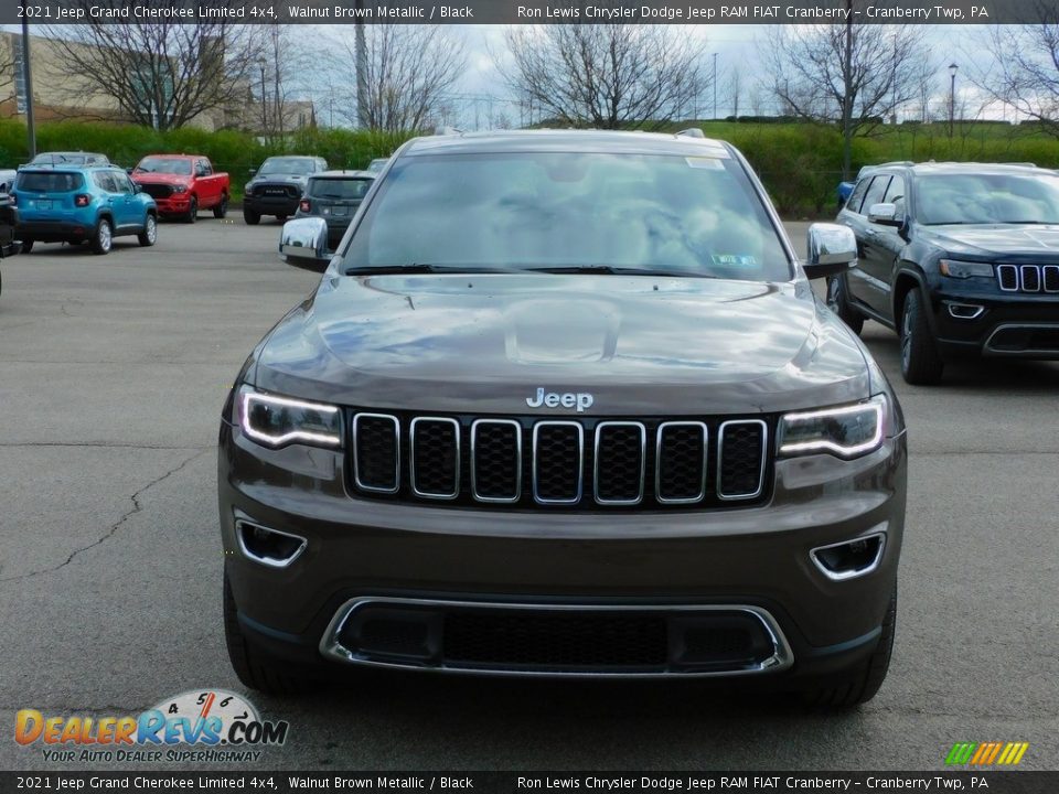 2021 Jeep Grand Cherokee Limited 4x4 Walnut Brown Metallic / Black Photo #2