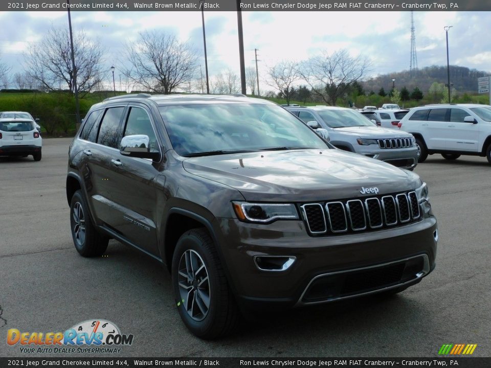 2021 Jeep Grand Cherokee Limited 4x4 Walnut Brown Metallic / Black Photo #3