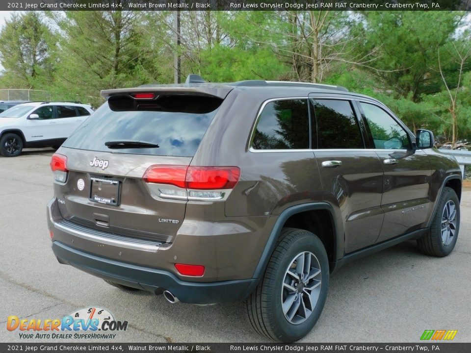 2021 Jeep Grand Cherokee Limited 4x4 Walnut Brown Metallic / Black Photo #5