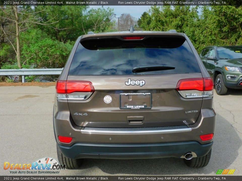 2021 Jeep Grand Cherokee Limited 4x4 Walnut Brown Metallic / Black Photo #6