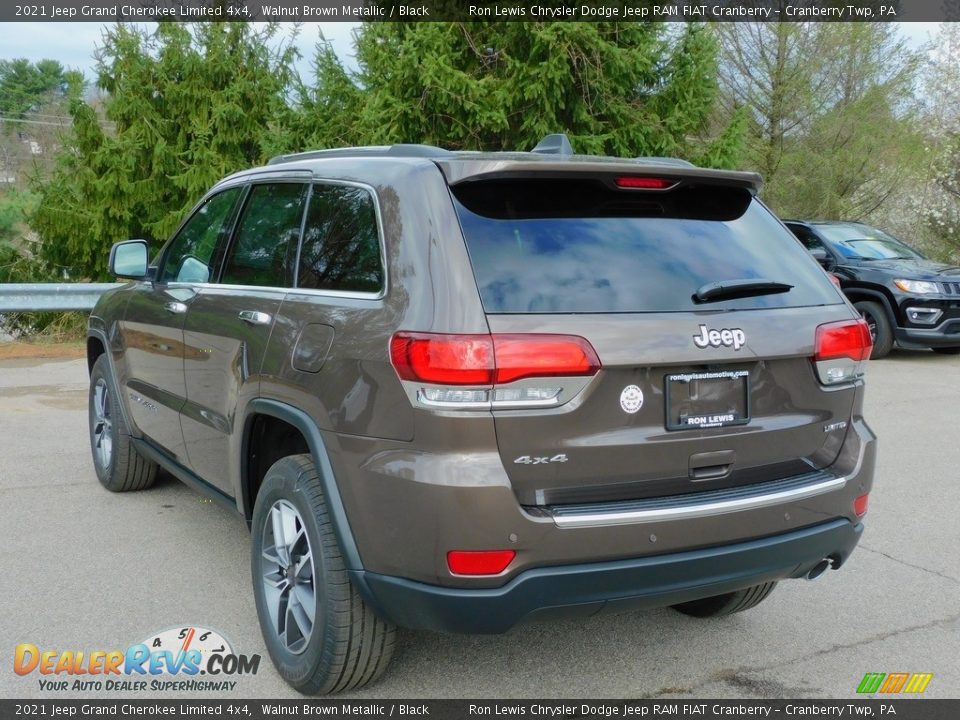 2021 Jeep Grand Cherokee Limited 4x4 Walnut Brown Metallic / Black Photo #8