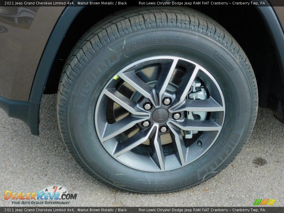 2021 Jeep Grand Cherokee Limited 4x4 Walnut Brown Metallic / Black Photo #10