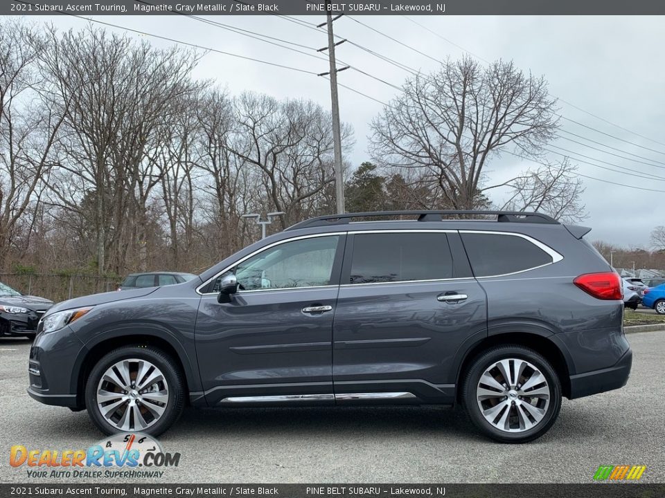 2021 Subaru Ascent Touring Magnetite Gray Metallic / Slate Black Photo #4