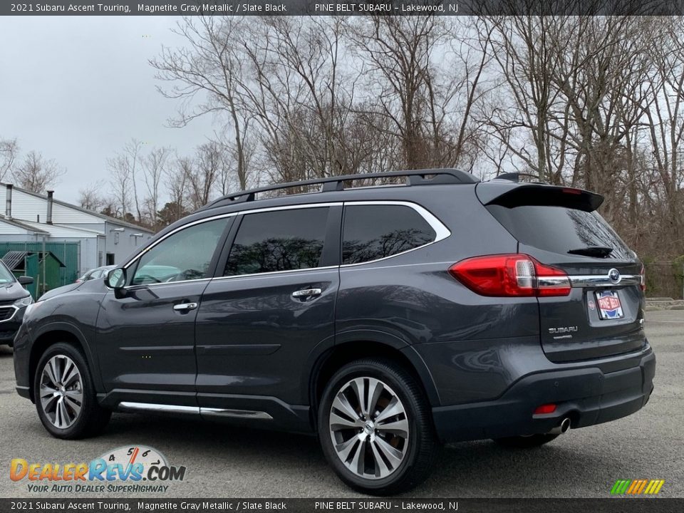 2021 Subaru Ascent Touring Magnetite Gray Metallic / Slate Black Photo #6