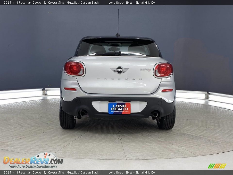 2015 Mini Paceman Cooper S Crystal Silver Metallic / Carbon Black Photo #4