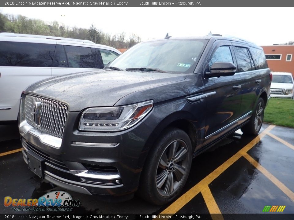 2018 Lincoln Navigator Reserve 4x4 Magnetic Gray Metallic / Ebony Photo #1