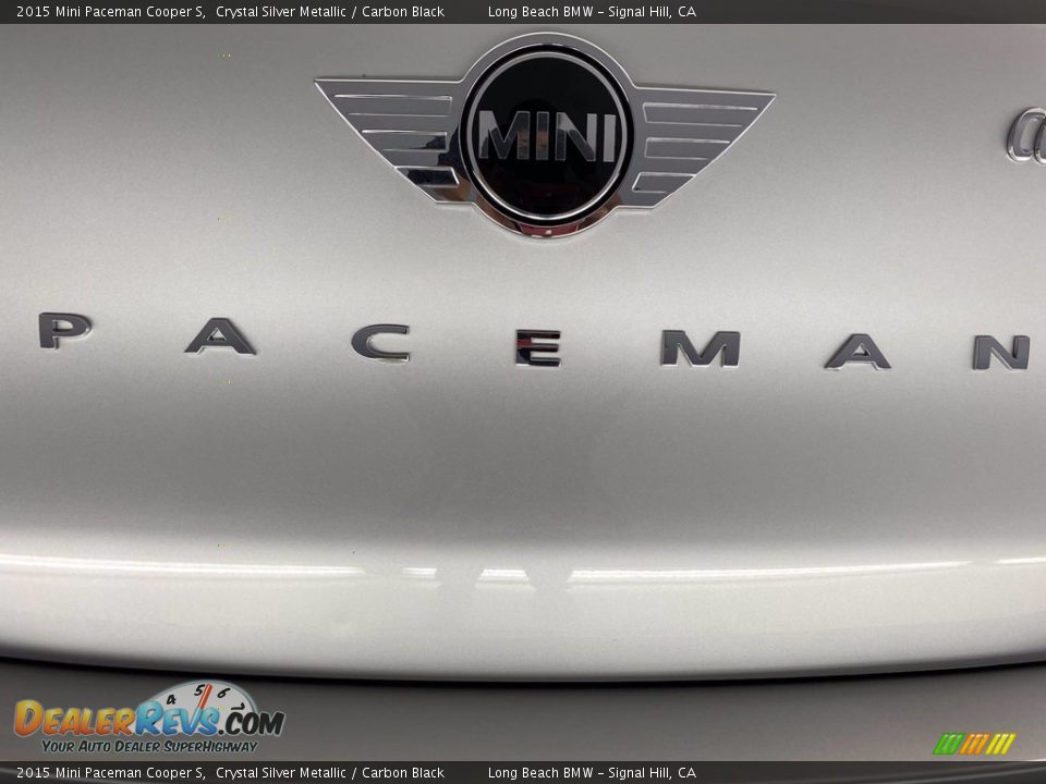 2015 Mini Paceman Cooper S Crystal Silver Metallic / Carbon Black Photo #12