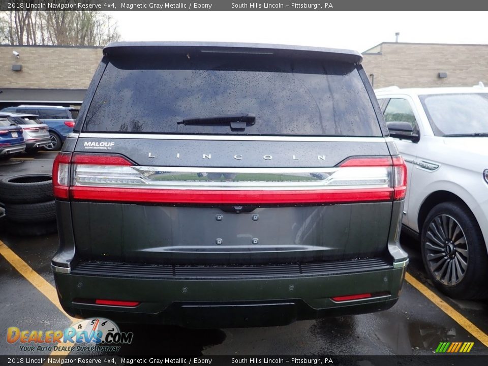 2018 Lincoln Navigator Reserve 4x4 Magnetic Gray Metallic / Ebony Photo #3