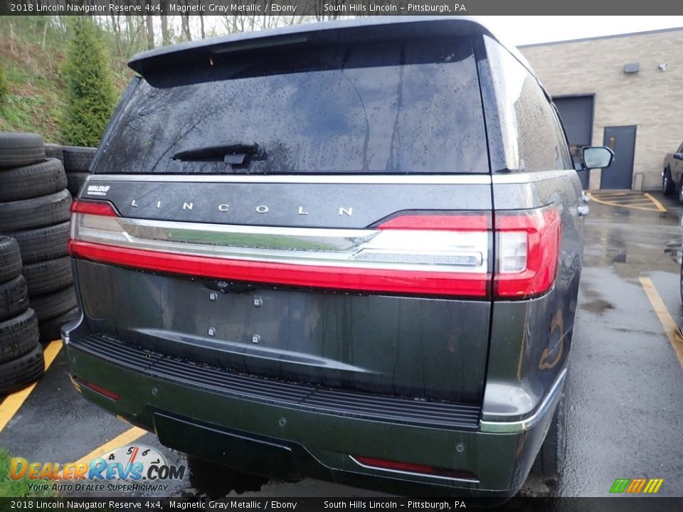 2018 Lincoln Navigator Reserve 4x4 Magnetic Gray Metallic / Ebony Photo #4