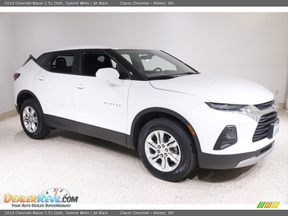 2019 Chevrolet Blazer 2.5L Cloth Summit White / Jet Black Photo #1