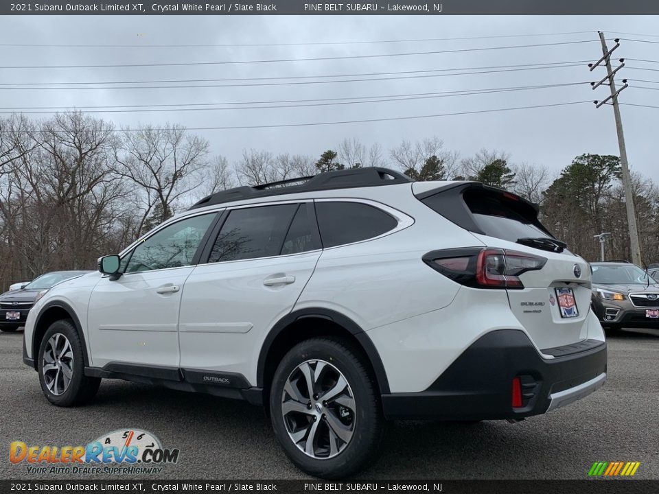 2021 Subaru Outback Limited XT Crystal White Pearl / Slate Black Photo #6