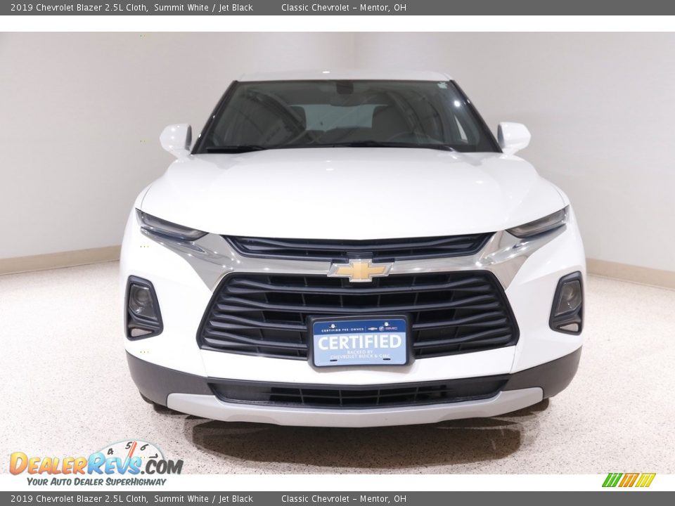 2019 Chevrolet Blazer 2.5L Cloth Summit White / Jet Black Photo #2