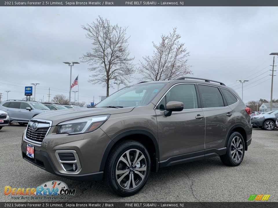 2021 Subaru Forester 2.5i Limited Sepia Bronze Metallic / Black Photo #1