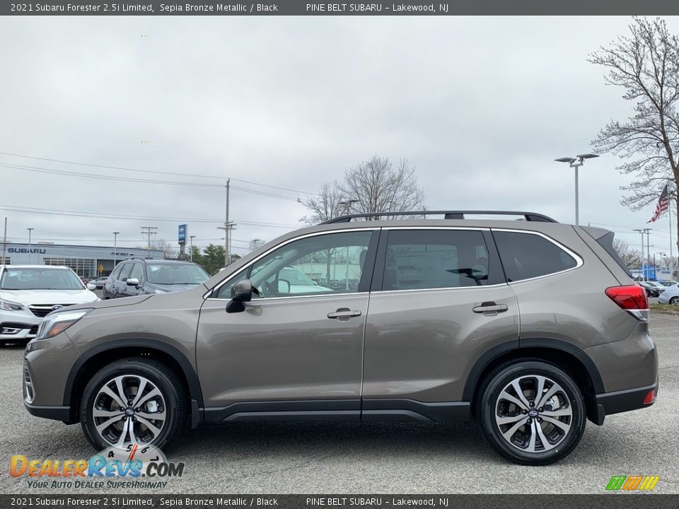 2021 Subaru Forester 2.5i Limited Sepia Bronze Metallic / Black Photo #4