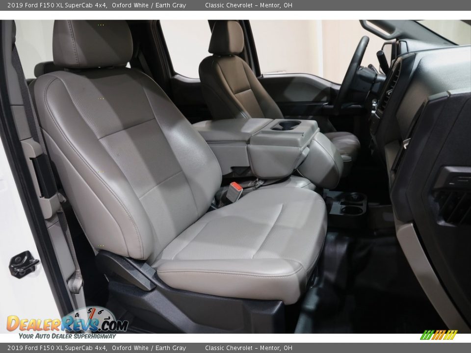 2019 Ford F150 XL SuperCab 4x4 Oxford White / Earth Gray Photo #13