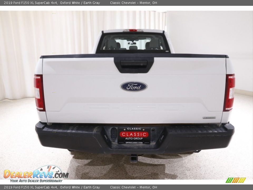 2019 Ford F150 XL SuperCab 4x4 Oxford White / Earth Gray Photo #16