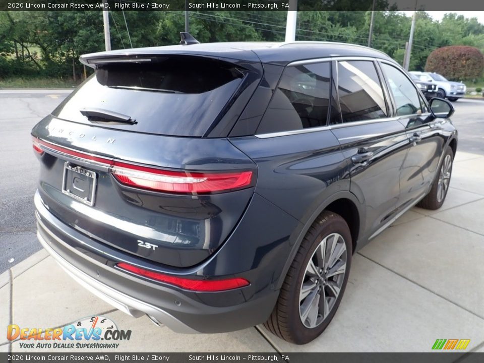 2020 Lincoln Corsair Reserve AWD Flight Blue / Ebony Photo #5