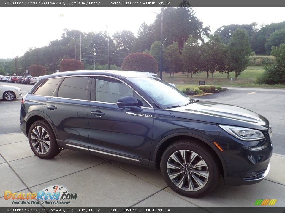 2020 Lincoln Corsair Reserve AWD Flight Blue / Ebony Photo #6