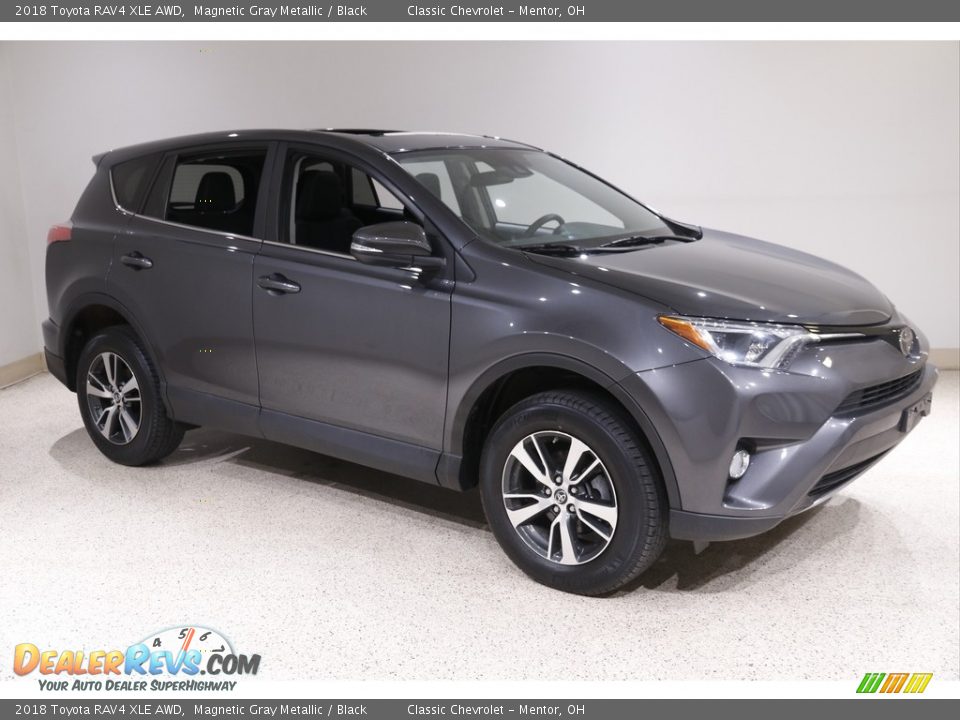 2018 Toyota RAV4 XLE AWD Magnetic Gray Metallic / Black Photo #1