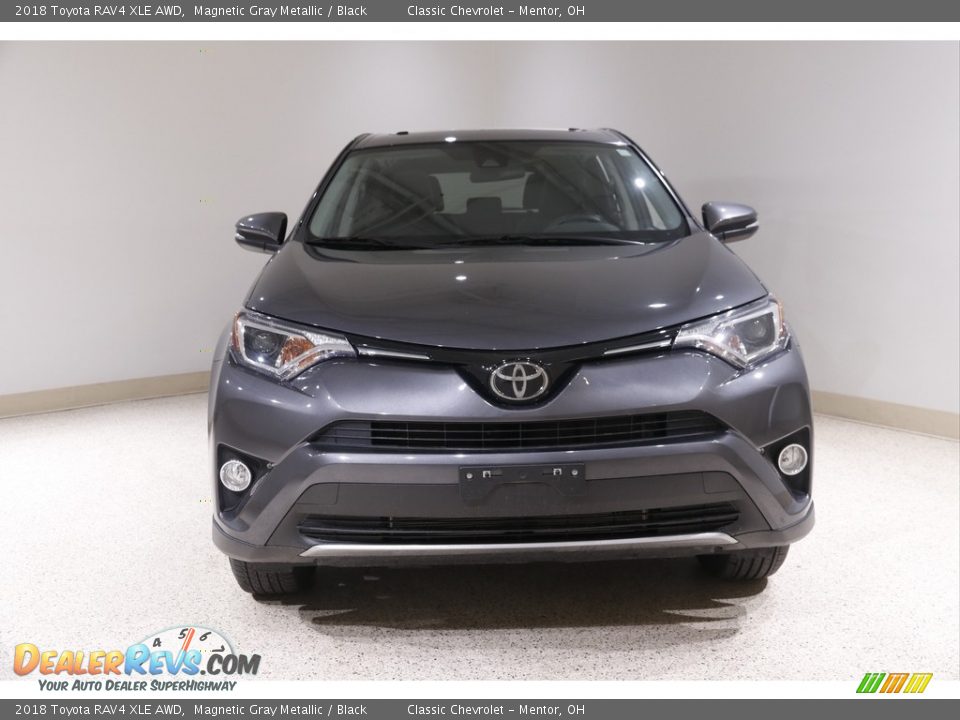 2018 Toyota RAV4 XLE AWD Magnetic Gray Metallic / Black Photo #2