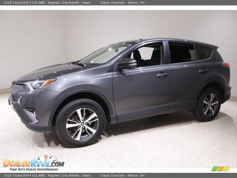 2018 Toyota RAV4 XLE AWD Magnetic Gray Metallic / Black Photo #3